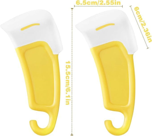 2pcs Silicone Spatula, 3d Printer Scraper Suitable for Removing Printer Oil Scraper Tools, Remove Printing Resin Rubber Spatula Tools, Vital for Flexible Silicone Printers Scrapers Tool