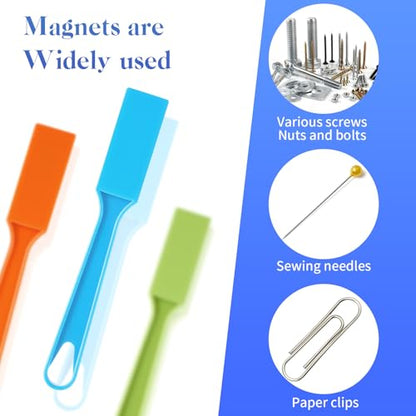 Jerify 30 Pack Magnetic Wands Bulk for Kids, Classroom Magnet, Macaron - color: Macaron Colors