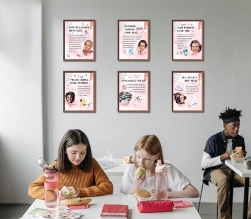 Women Scientists Wall Art,Inspirational STEM Posters Female Scientists - color: Unframed-8X10inch Powerful Women Print