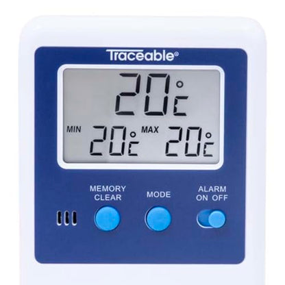 Traceable Fridge/Freezer Digital Thermometer with Calibration; 5 mL Bottle Probe