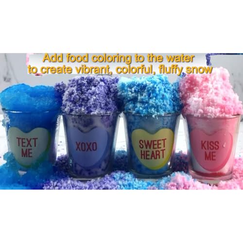 1-Pound Jar of Instant Snow Powder – Create a Winter Wonderland! Perfect for Kids, Holiday Fun, and DIY Snow Crafts (Jar, 1, Pound)