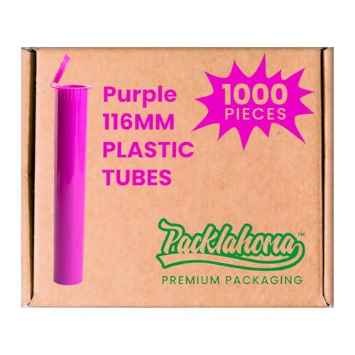 116mm Pop Top Tubes (1000 Qty.) (Purple) - color: Purple