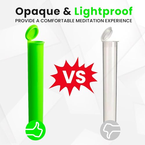 116mm Pop Top Tubes (1000 Qty.) (Green) - color: Green