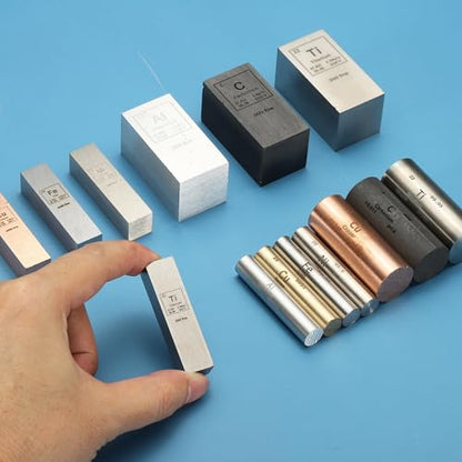 PATIKIL Iron Cube, 0.5x0.5x2 Fe Density Stick High Density Element Rod Unique Metal Cube Periodic Table of Elements Collections Lab Experiment Teacher Scientific Classes - size: 0.5x0.5x2", style: Iron