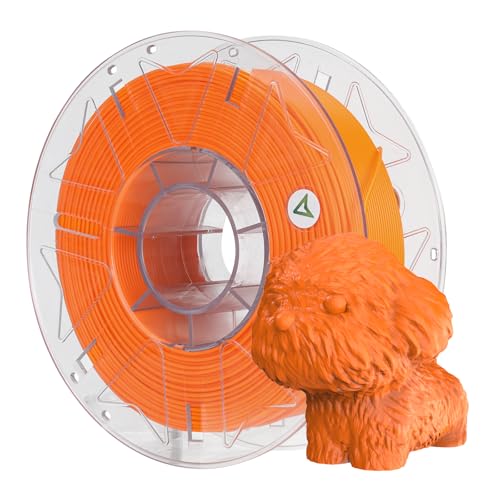 Creality Hyper RFID PLA Filament 1.75mm 1KG, Orange, 1-Pack - color: Orange-1kg, size: Pla Rfid
