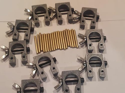 Hull Clamp Set For Model Ship Building (Gray) - color: Gray