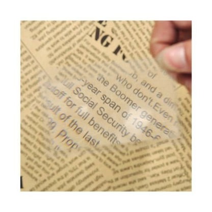Lot of 12 Credit Card Sized Magnifying Lenses. Wholesale Lot - 300% Fresnel Magnifier
