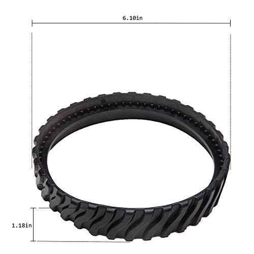ATIE Pool Cleaners Tire Track R0526100 Replacement for MX8 Elite, MX6 Elite, MX8, Mx6 Pool Cleaner Tire Track R0526100 (2 Pack) - size: 2 Pack