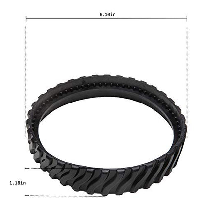 ATIE Pool Cleaners Tire Track R0526100 Replacement for MX8 Elite, MX6 Elite, MX8, Mx6 Pool Cleaner Tire Track R0526100 (2 Pack) - size: 2 Pack