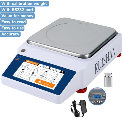 5kg x 0.01g Smart Lab Analytical Balance - 5 Modes, 19 Units & Custom Units - size: 5000 g / 0.01 g (6 Weighing Functions)