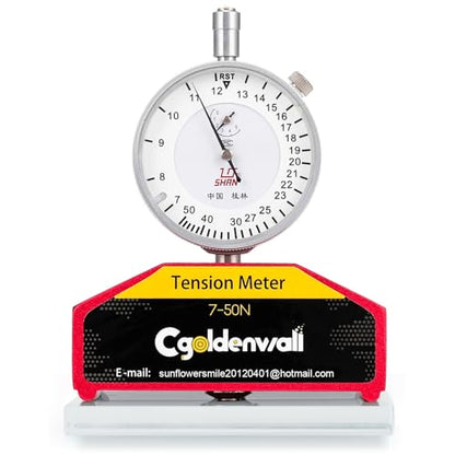 CGOLDENWALL High Precision Silk Screen Printing Tension Meter mesh tension meter Force Meter Tester Newton Tension Meter gauge measurement tool in silk print 7-50N