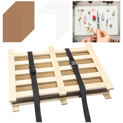 Wooden Herbarium Press Frame, 13"x18"