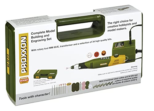 Proxxon 38515 Model Building and Engraving Set