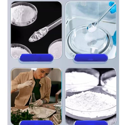 yukata Silver Stainless Steel 30cm Measuring Spoons 20cm Micro Spoon Micro Lab Sampling Scoop Spatulas Combination lab Scraper Micro Spoons for Laboratory, Factory and Hobby use 1 Set
