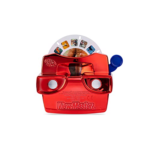 View Master Classic with Discovery Kids Reels - Metallic Viewfinder with 5 Reels Included - STEM, Retro, Nature Learning Toy for Kids and Adults, Toddlers, Ages 3+ - Amazon Exclusive