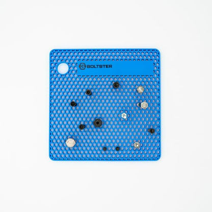 Boltster Original Silicone Fastener Organizer Tray, Blue - color: Blue