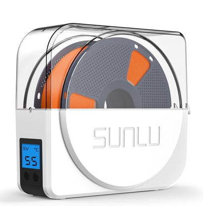 SUNLU Filament Dryer Box 2026 New Upgrade S1 Plus, White - color: White