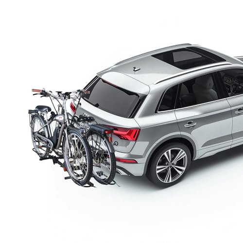 Rockland Foldable 2-Bike Rack, 200 lbs Capacity, Hitch Mount Bike Rack, Fits up to 5" Fat Tire Width and 50" Wheelbase, Bike Carrier Rack for 2" Receiver for Cars SUVs Vans RVs - size: 2-Bike Rack+200LBS (Hooks Design)