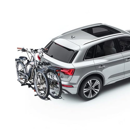 Rockland Foldable 2-Bike Rack, 200 lbs Capacity, Hitch Mount Bike Rack, Fits up to 5" Fat Tire Width and 50" Wheelbase, Bike Carrier Rack for 2" Receiver for Cars SUVs Vans RVs - size: 2-Bike Rack+200LBS (Hooks Design)