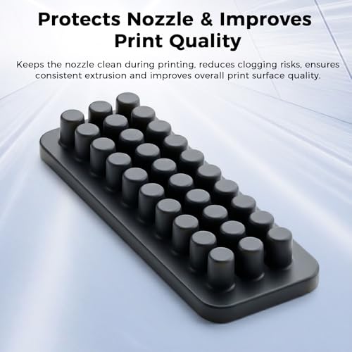 Creality Official SPARKX i7 Nozzle Wiper Strip 5PCS, Original i7 Mouth Wipe Strips Cleaning Pad, Silicone Rubber Wiper Clean Nozzle Surface Filament for Creality SPARKX i7 3D Printer - style: Nozzle Wiper Strip