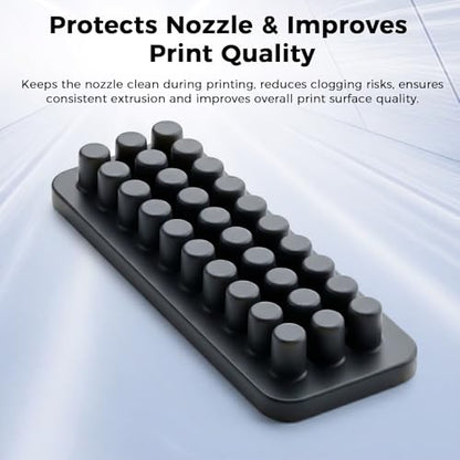 Creality Official SPARKX i7 Nozzle Wiper Strip 5PCS, Original i7 Mouth Wipe Strips Cleaning Pad, Silicone Rubber Wiper Clean Nozzle Surface Filament for Creality SPARKX i7 3D Printer - style: Nozzle Wiper Strip