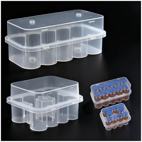 20-Slot Fridge Vial Organizer - Stackable for 3mL & 10mL - color: A3