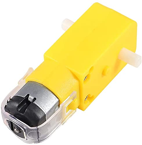 12pcs TT Motor DC Electric Motor 3V-6V Dual Shaft Geared Motor Magnetic Gearbox Engine Motor for DIY Smart Car Robot Toys Cars Chassis Models Vibration Products - size: 12pcs, style: TT Motor