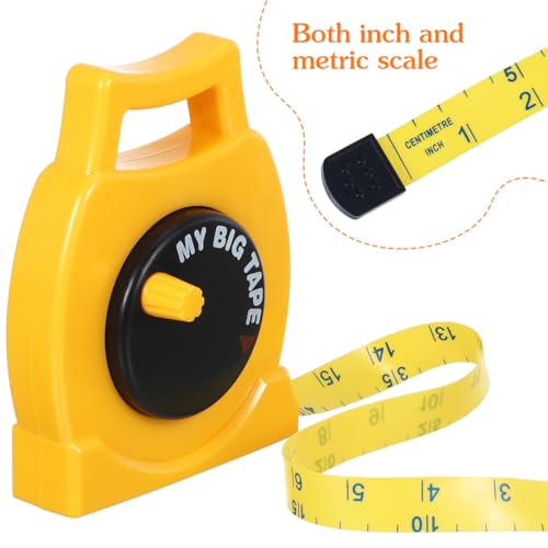 Kid Tape Measure Toy, 60 Inch / 150 cm Retractable Measuring Tape
