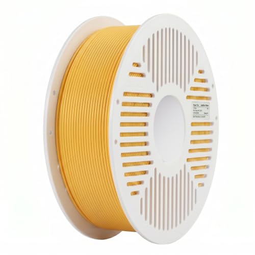 Creality Hyper PLA Reusable-Spool Filament, Snapdragon Yellow, 1KG - color: Goldfish Yellow, size: With Spool