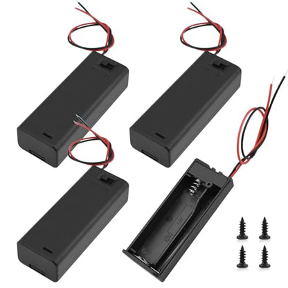 SDTC Tech 1 x 1.5V AA Battery Holder with Wires - size: 1AA