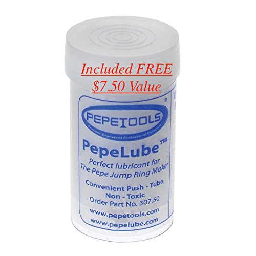 Pepe Jump Ring Maker with 20 Jump Ring Mandrels, Lubricant, and Circular Wire Cutting Blade
