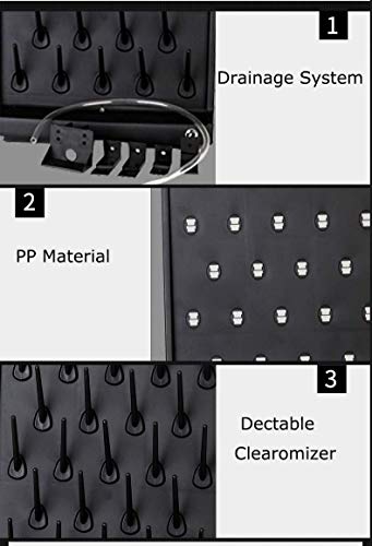 Drying Rack Lab Drying Rack 27 PP Pegs Black - color: Black, size: 27 pegs