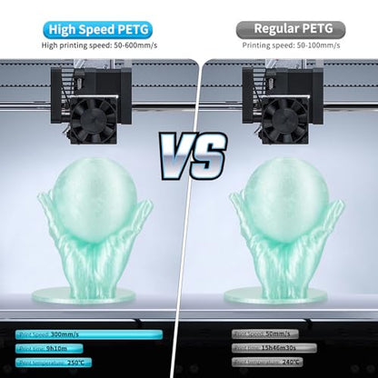 IEMAI PETG Filament 1.75mm, Transparent Cyan 1kg - color: Transparent Cyan