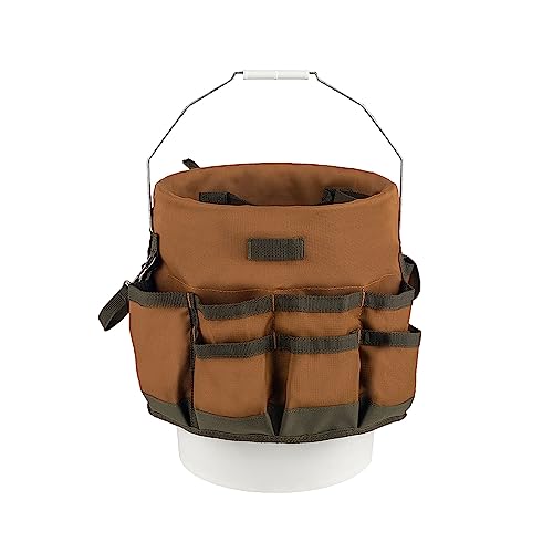 Bucket Boss The Bucketeer Bucket Tool Organizer in Brown, 10030 - size: (Pack of 1)