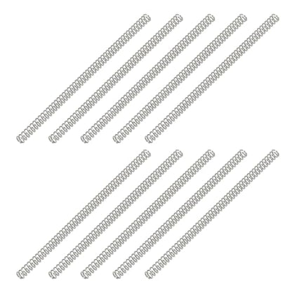 PATIKIL Compression Spring 0.3mm Wire Dia x 2mm OD x 40mm L SUS304 10Pcs - size: 0.3x2x40mm