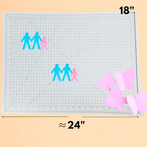 ARTIST'S BEST 18 x 24" Self Healing Clear Cutting Mat