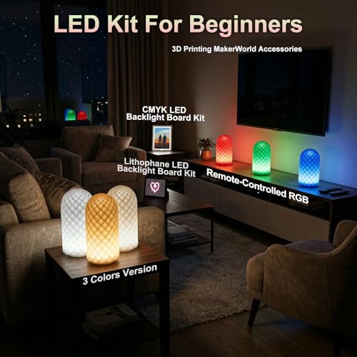 3D Printer Light Kit for Bambu Lab, LED Lamp Kit 001, LED Backlight Board