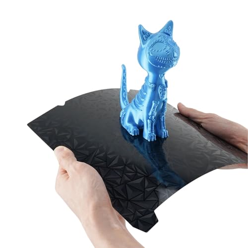 Double-Sided PEI/PEO 3D Printer Build Plate 235x235mm - Textured PEI & Smooth Diamond Surface PEO, Compatible with Creality K1/Ender 3 V3 SE/V3 KE/S1 Pro/V2 Neo, Sovol SV05/SV06 - color: Black