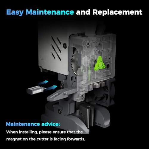 Creality SPARKX i7 Toolhead Filament Cutter, Original SPARKX i7 Combo Filament Cutter Module Accessories, Fast Cut Off Filaments, High Durability and Quick Replacement Parts for 3D Printers 5PCS - size: SPARKX i7
