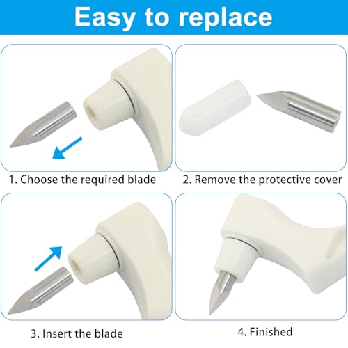 White Craft Cutting Tools, Craft Cutting Knives - color: White