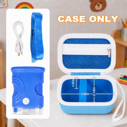ANKHOH Handheld Microscope Case for Edubini for BEBANG for BMDSAE, Blue - color: Blue