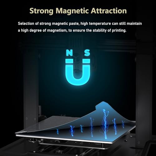 Comgrow Ender 3 V3 KE PEI Spring Steel 235x235mm, Texture PEI Sheet - size: 235*235 for Ender 3 V3 SE
