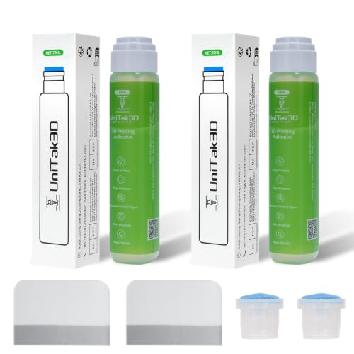 3D Printer Adhesive Glue with Spreader for Bambulab/Creality All 3D Printer - color: 2PCS 70ml