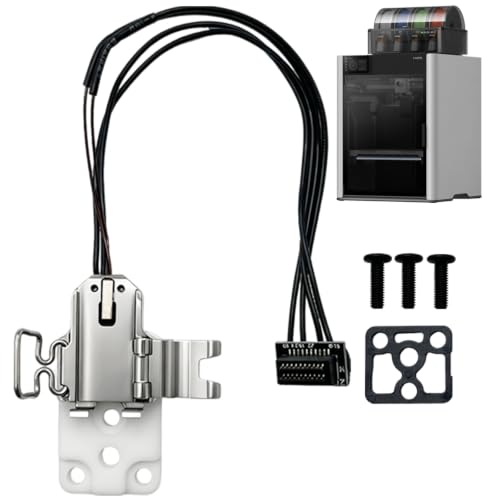for Bambu Lab H2S Hotend Heating Assembly,Replacement Heater Unit with Thermal Insulation Pad, Ceramic Zirconia Base, Temp Resistant Up to 2300℃,Plug and Play – H2S Hotend Repair Part - color: for Bambu H2S