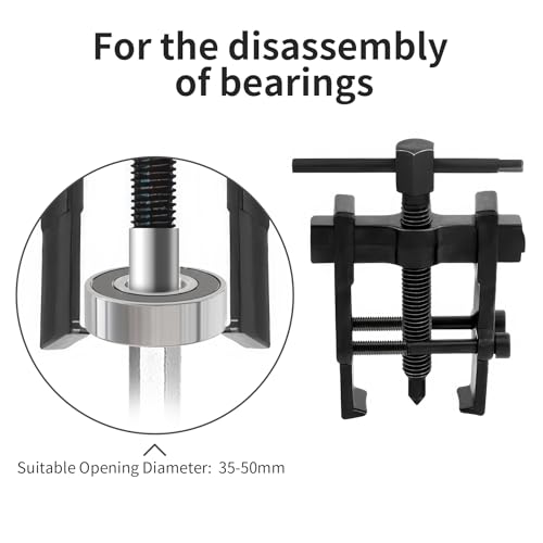 Beam 2 Jaw Puller 2" Bearing Gear Pullers, 85mm T-Shaped Screw - size: 2Jaw 2In 65×85MM