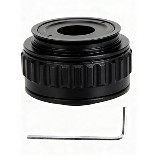 0.35X Microscope Adapter，CTV Microscope Lens Camera Interface Adapters，Mount Lens Adapter Microscope Accessory，for Trinocular Stereo Microscope