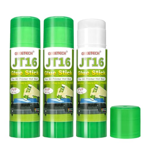 Geeetech 3‑Pack 3D Printer Glue Sticks, 36g, Enhanced First Layer Adhesion - color: 3