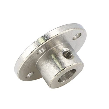 4Pcs 8mm Rigid Flange Shaft Coupling Motor Guide Shaft Coupler Connector with Set Screws & Wrench - color: 8mm