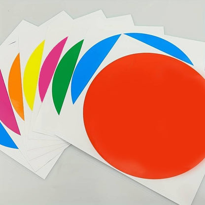 30 Pack 12" Dry Erase Dots for Classroom Tables, Removable Whiteboard Stickers for Student Desks, Reusable Dry Erase Circle Decals for Teachers, Learning Centers & Homeschool (30)