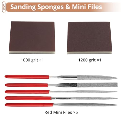 KAMTOP 46-Piece 3D Printer Tool Kit, All-in-One 3D Printing Accessories